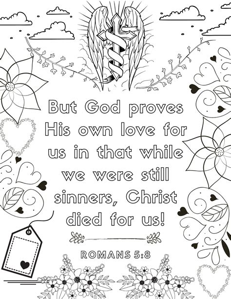 coloring pictures  bible verses symbol