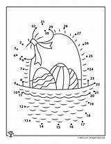 Crafts Woojr Eggs Ostern Zahlen Baskets Woo Pregrafismo Puntini Malen sketch template