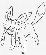 Pokemon Glaceon Eevee Coloring Pages Evolutions Deviantart Supercoloring Pokémon sketch template