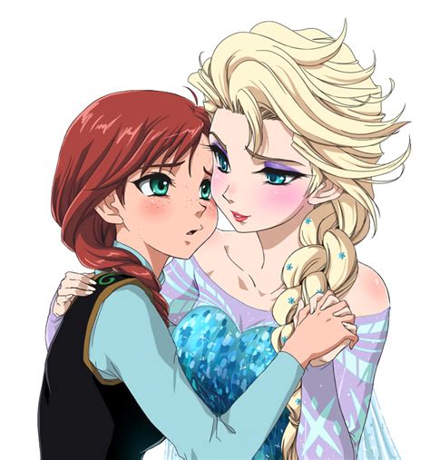 Elsa And Anna Disney And 1 More Drawn By Fujimaru