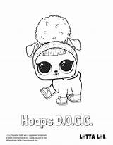 Lol Surprise Coloring Pages Doll Hoops Dogg Dolls Color Pet Getcolorings Getdrawings Choose Board sketch template