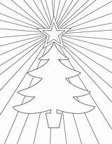 Christmas Coloring Printable Pages Tree Easy Print Kids Paper Papertraildesign Merry Click sketch template