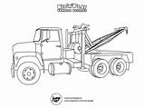 Truck Coloring Pages Tow Trucks Dodge Snow Drawing Plow Ford Colouring Lifted Rollback Cummins Wrecker Printable Color Clipart Raptor Clip sketch template