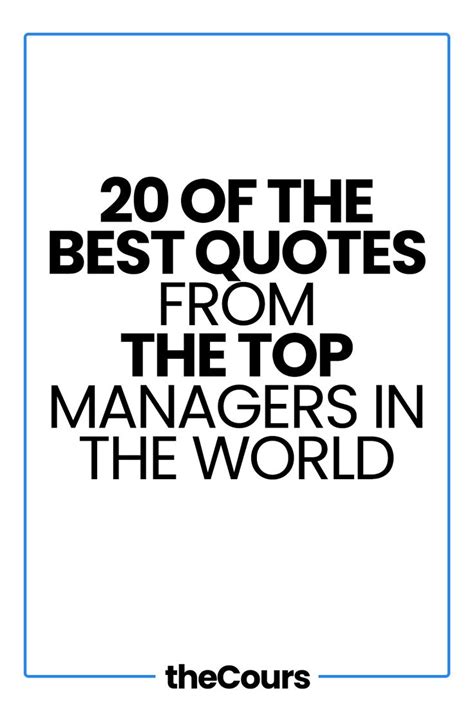 quotes   top managers   world manager