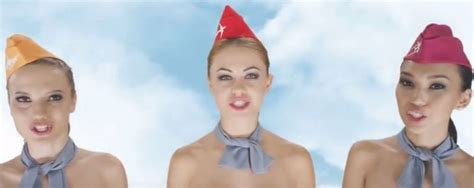 sparks fly over kazakhstan s naked flight attendants ad bbc news
