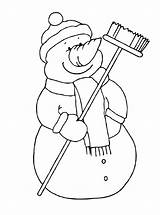 Sneeuwpop Schneemann Kleurplaten Malvorlage Nieve Muneco Maak Persoonlijke Paginas Ausmalbild Stimmen sketch template