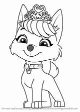 Paw Ausmalbilder Sweetie Ausmalen Skye Drawing Sky Hunde Canina Puppy Patrulla Kinder Tegning Tutorials Colouring Printable A4 Tiernos Sirena Pups sketch template
