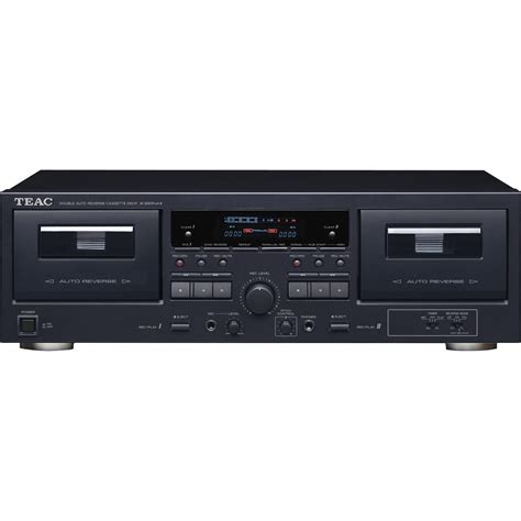 teac  rmkii auto reverse dual cassette deck  rmk bk bh