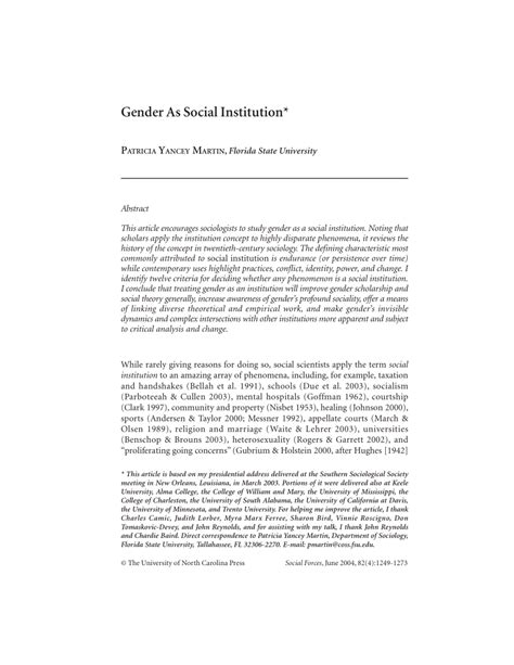 pdf gender as social institution