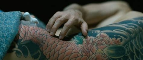 shioli kutsuna shows off nude body with tattoos in the outsider sex scenes tokyo kinky sex