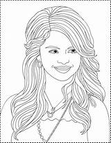 Coloring Pages Selena Gomez Zoey Demi Lovato Print Madonna Printable Nicole 2010 Wizards Color Getcolorings July Waverly Place Comments Kids sketch template