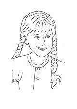 Trecce Meisje Kleurplaat Vlechten Tresses Hair Braided Designlooter Kleurplaten Educol Schoolplaten sketch template