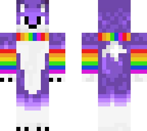 femboy furry fox purple minecraft skins