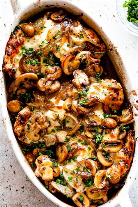 15 Healthy Baked Chicken With Mushrooms – Easy Recipes To Make At Home