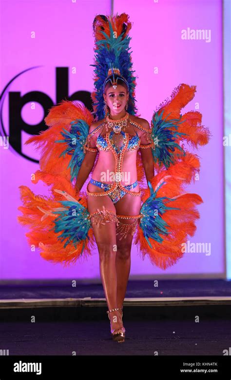Las Vegas Nv Usa 18th Nov 2017 Miss Barbados Lesley Chapman