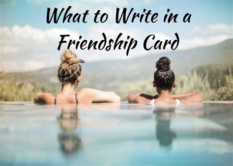 messages  write   friendship card holidappy