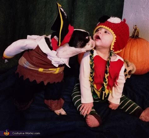 Parrot And His Pirate Costume No Sew Diy Costumes Photo 3 5