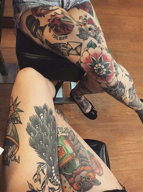 pin by tattoo sensations on creative sleeve tattoos leg