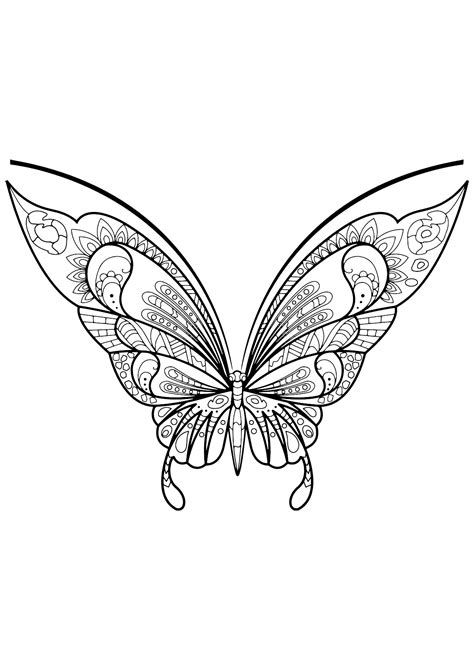 butterfly coloring pages  kids butterflies kids coloring pages