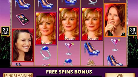 sex and the city video slot game with a diamond free spin bonus youtube