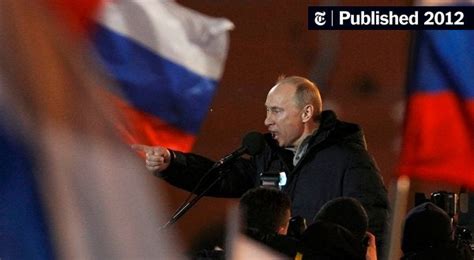 Putin Wins Presidency But Opposition Keeps Pressure The New York Times