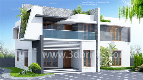 sq ft house drawings modern home design  bedroom  india bhk