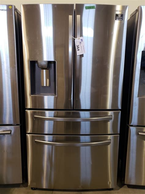 samsung french door fridge double bottom freezer model rfrsraa