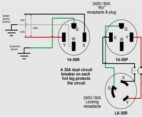 wiring diagram dryer plug