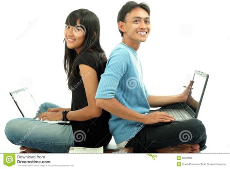 young people stock image image  learn happy isolated