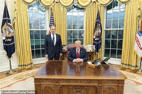 donald trump tweets grinning photo of oval office meeting with vladimir