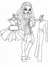 Coloring Monster High Abbey Pages Fashion Sheet Printable Getdrawings Bominable Sheets sketch template