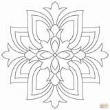 Mandala Coloring Lotus Pages Flower Easy Simple Mandalas Printable Supercoloring Drawing Sketch Arts Adult Print Designs Result Google Stencils Visit sketch template