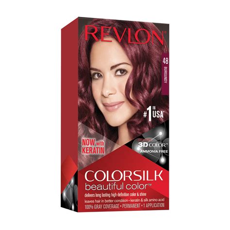 Revlon Colorsilk Beautiful Color Permanent Hair Dye With Keratin 100