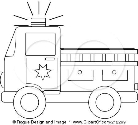 fire truck outline google search  firetruck birthday party