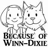 Dixie Winn Because Coloring Clipart Drawing Pages Opal Worksheets Story Dicamillo Kate Sutori Book Print Grade Ec Clipground Getdrawings Choose sketch template