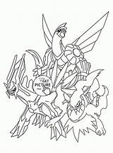 Coloring Pages Pokemon Legendary Mega Designg Info Sheets sketch template