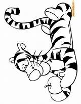 Tigger Coloring Pages Taz Drawing Line Disney Printable Book Getcolorings Getdrawings Color Results Holding Apple sketch template