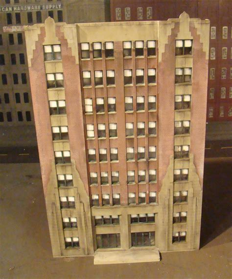 Ho Scale Walthers City Apartment Building Pjs Train Shack