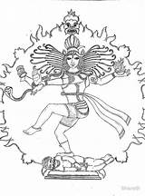 Nataraja Shiva Drawing Natraj Line Posters Drawings Tattoo Getdrawings Deviantart Paintingvalley sketch template