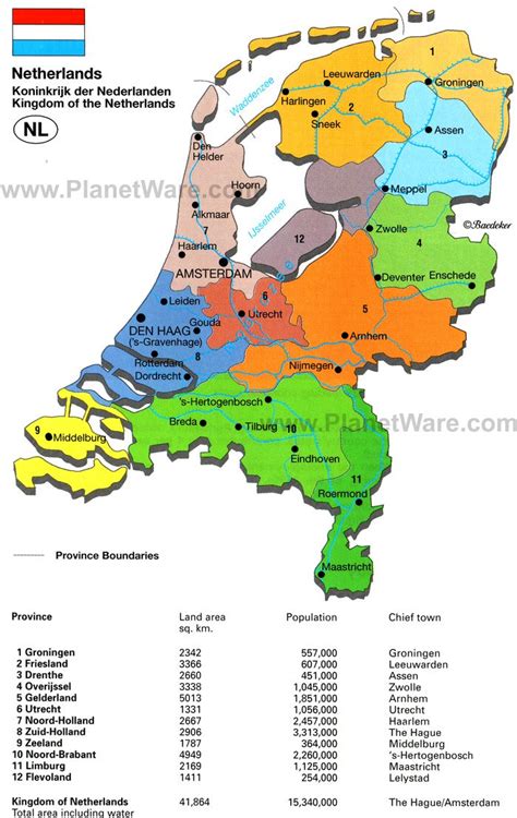 Images And Places Pictures And Info Netherlands Map