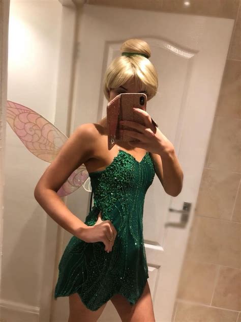 Tinker Bell Costume Dinsey Character Tinker Bell Adult