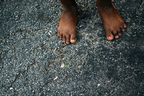 african american girl s feet by stocksy contributor gabi bucataru