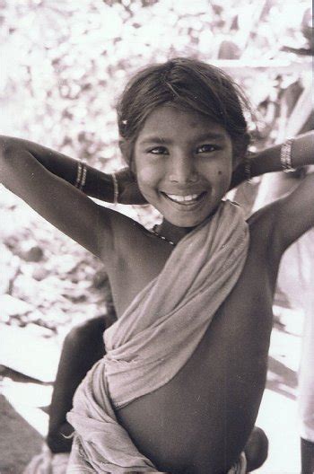 kamat s potpourri tribal girl in central indian village