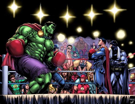 Hulk Fan Art Hulk Vs Superman Colors Final By
