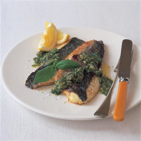 Sea Bass With Salsa Verde Recipes Delia Online