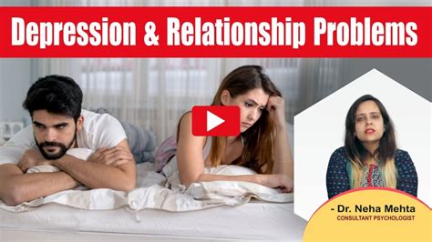 depression and relationship problems is stress