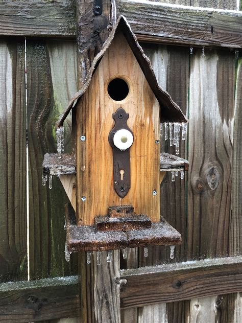 pin  judy  birdhouses   yard birdhouses rustic outdoor decor bird house
