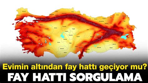 turkiye fay hatlari haritasi