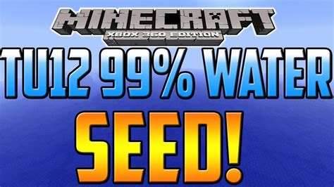 Minecraft Xbox 360 Seed All Water Seed Minecraft
