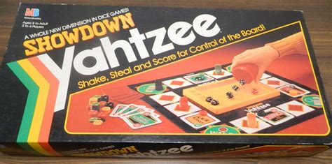 showdown yahtzee aka challenge yahtzee dice game review  rules geeky hobbies